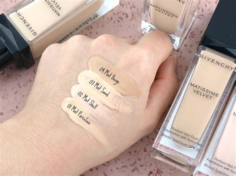 givenchy matte velvet foundation